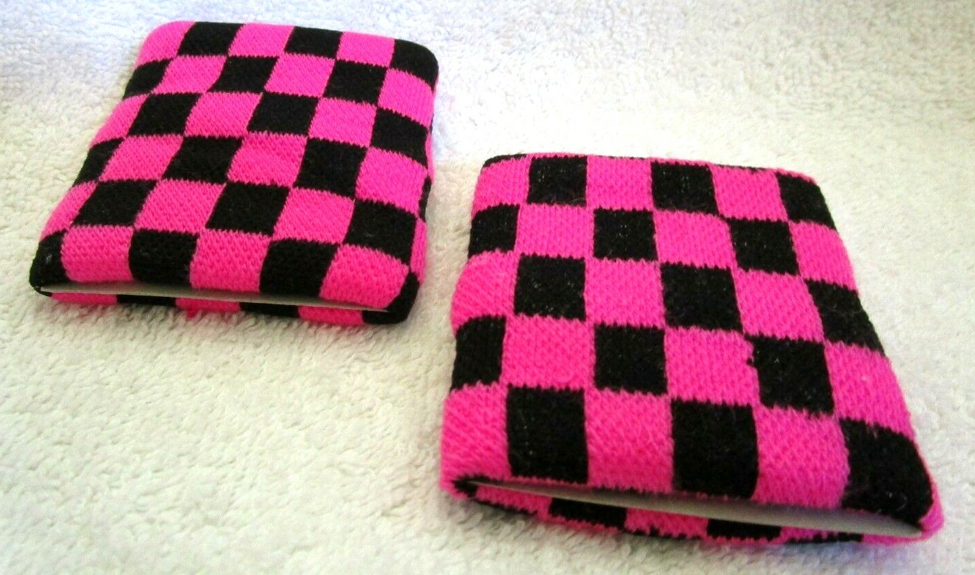 light pink checkered